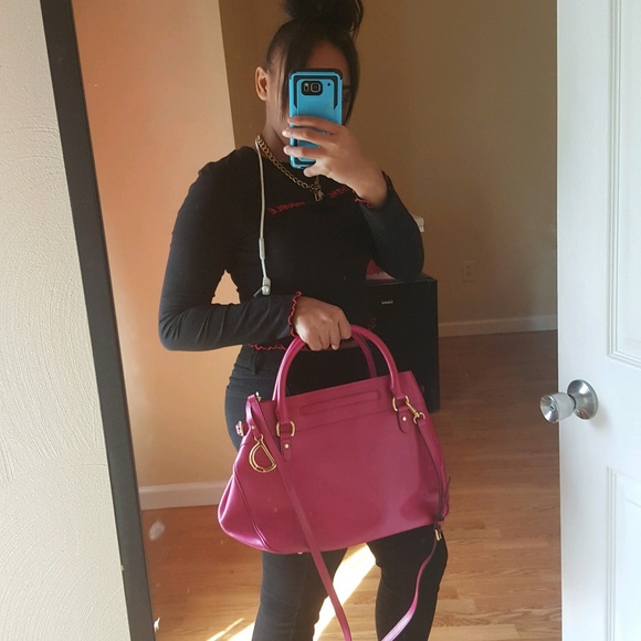 Large Satchel/ Chandler Saffiano Satchel - Picture 8 of 8